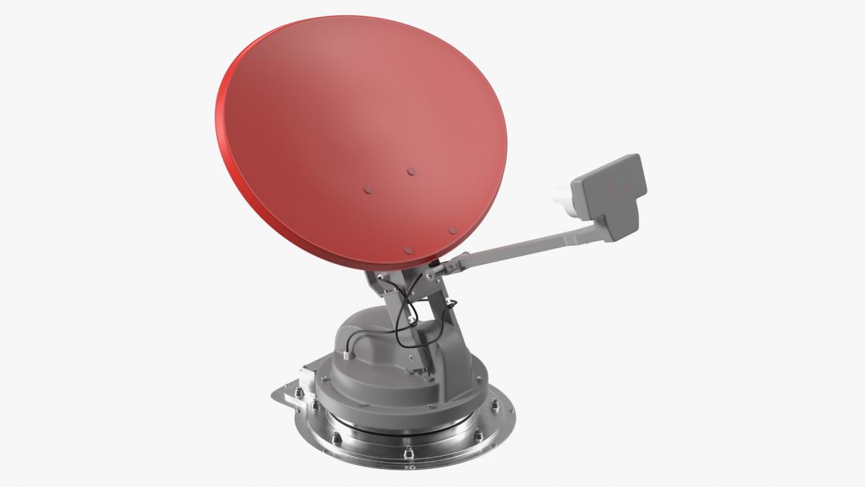 3D model Satellite TV Antenna