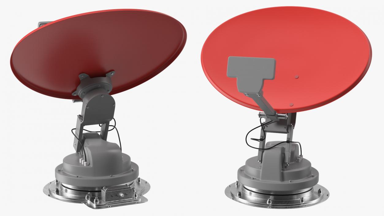 3D model Satellite TV Antenna