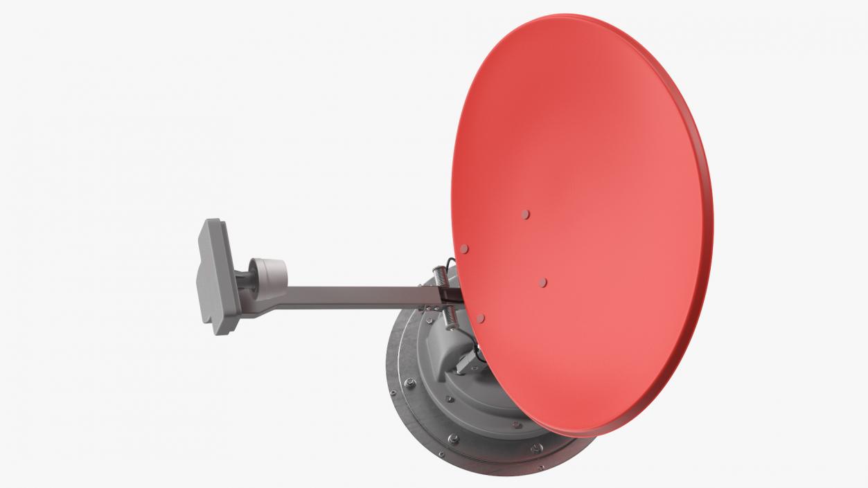 3D model Satellite TV Antenna