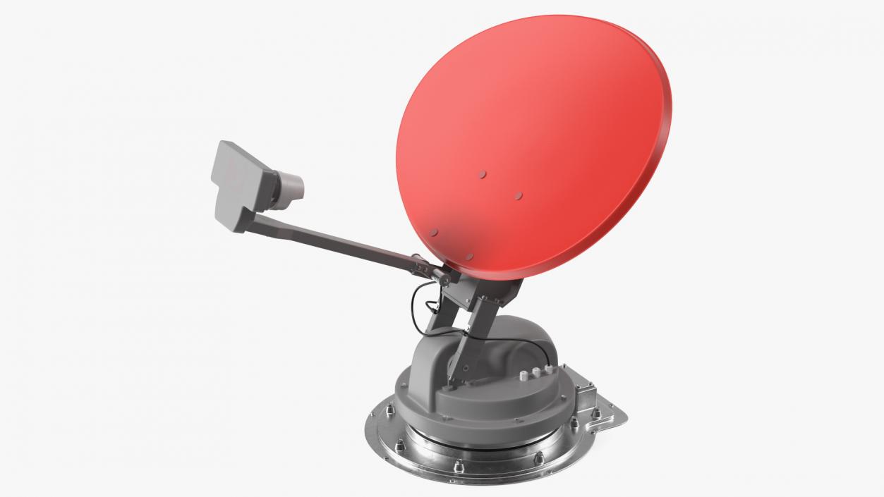 3D model Satellite TV Antenna