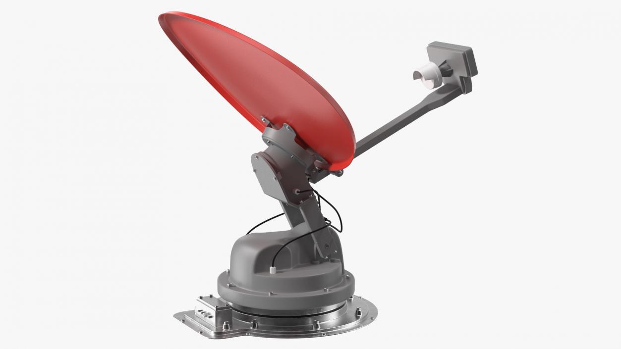 3D model Satellite TV Antenna