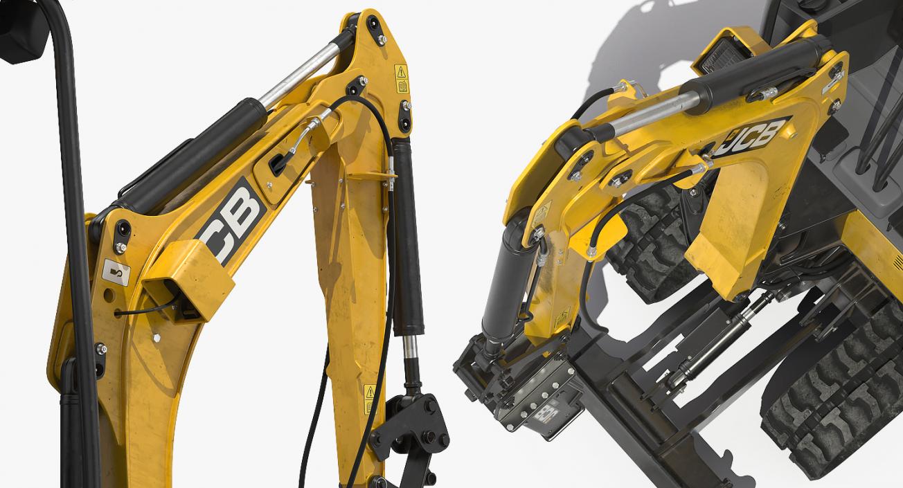 Mini Excavator JCB 3D Models Collection 3D model