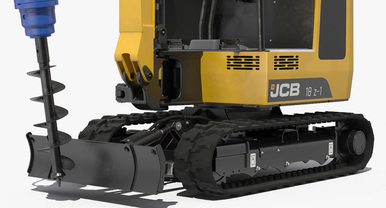 Mini Excavator JCB 3D Models Collection 3D model