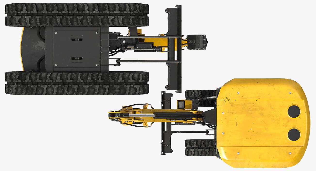 Mini Excavator JCB 3D Models Collection 3D model