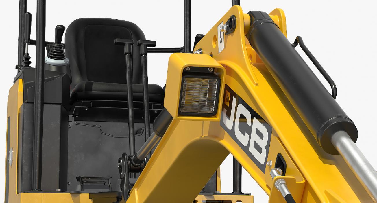 Mini Excavator JCB 3D Models Collection 3D model