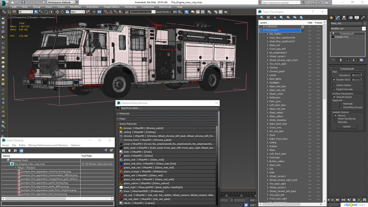 3D Fire Engine