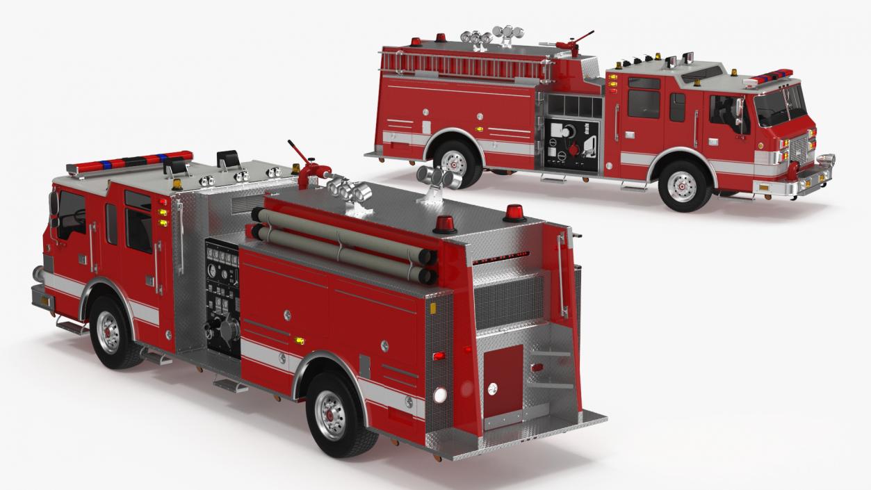 3D Fire Engine