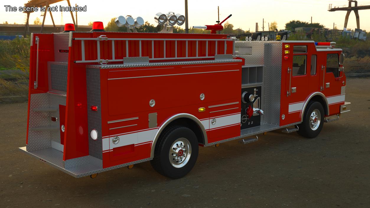 3D Fire Engine