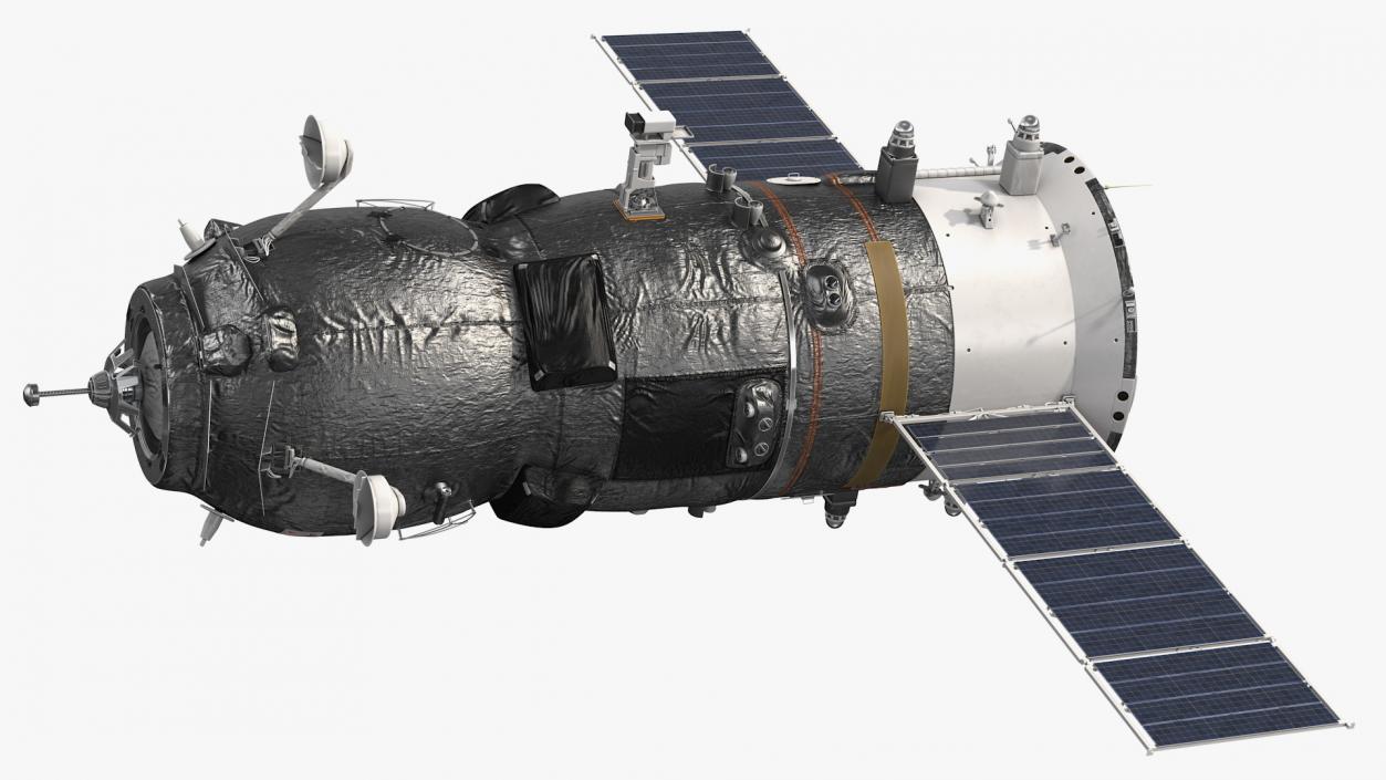 ISS Resupply Spacecraft Progress 3D