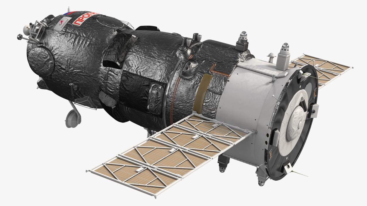 ISS Resupply Spacecraft Progress 3D