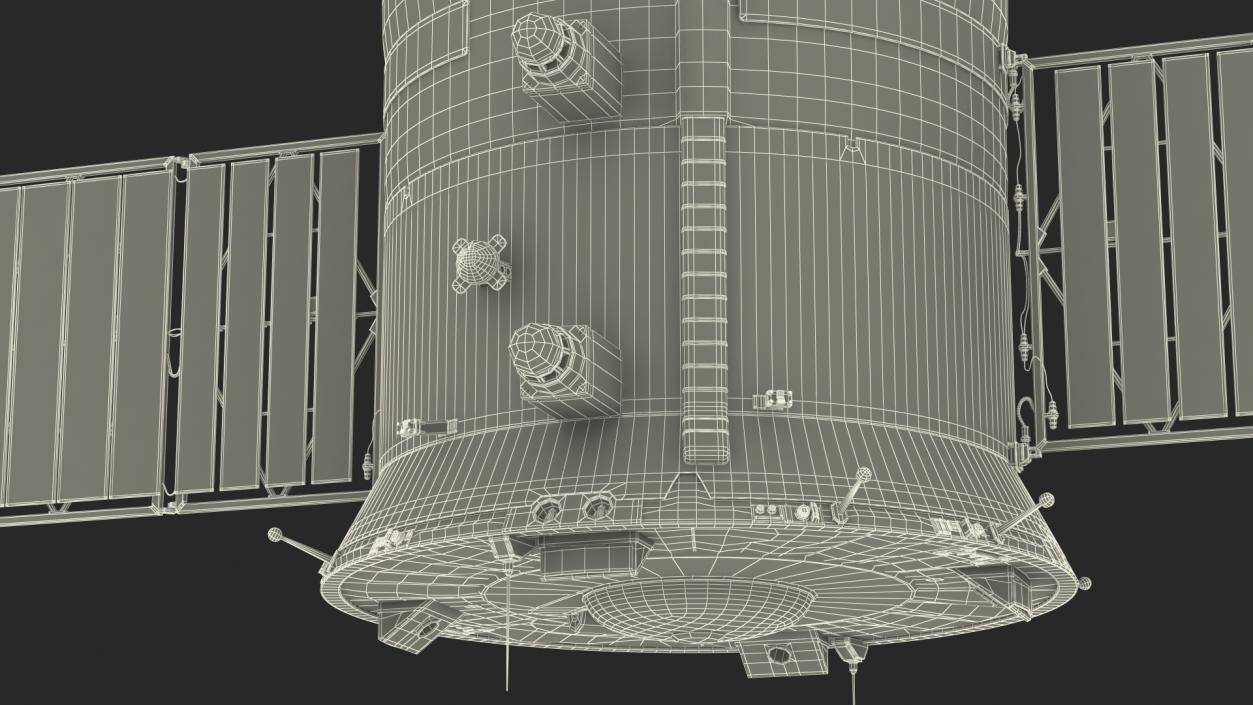 ISS Resupply Spacecraft Progress 3D