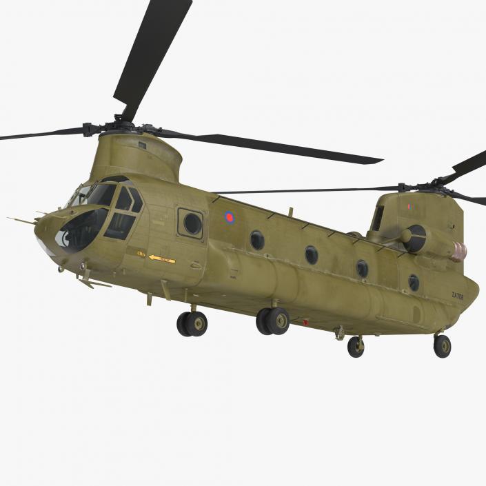 3D model Heavy Helicopter CH-47 Chinook