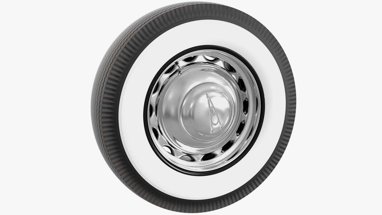 1936 Ford V8 Coupe Wheel 3D model