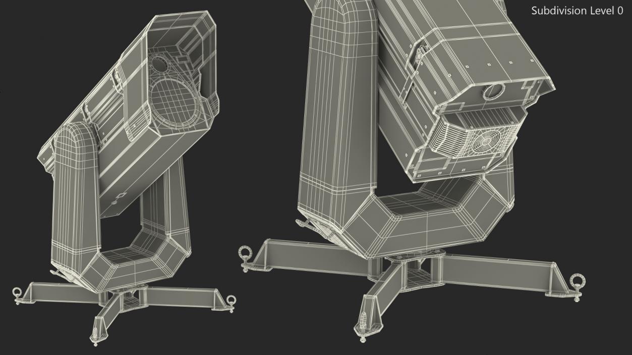 LIDAR Scanner Visor 3D model