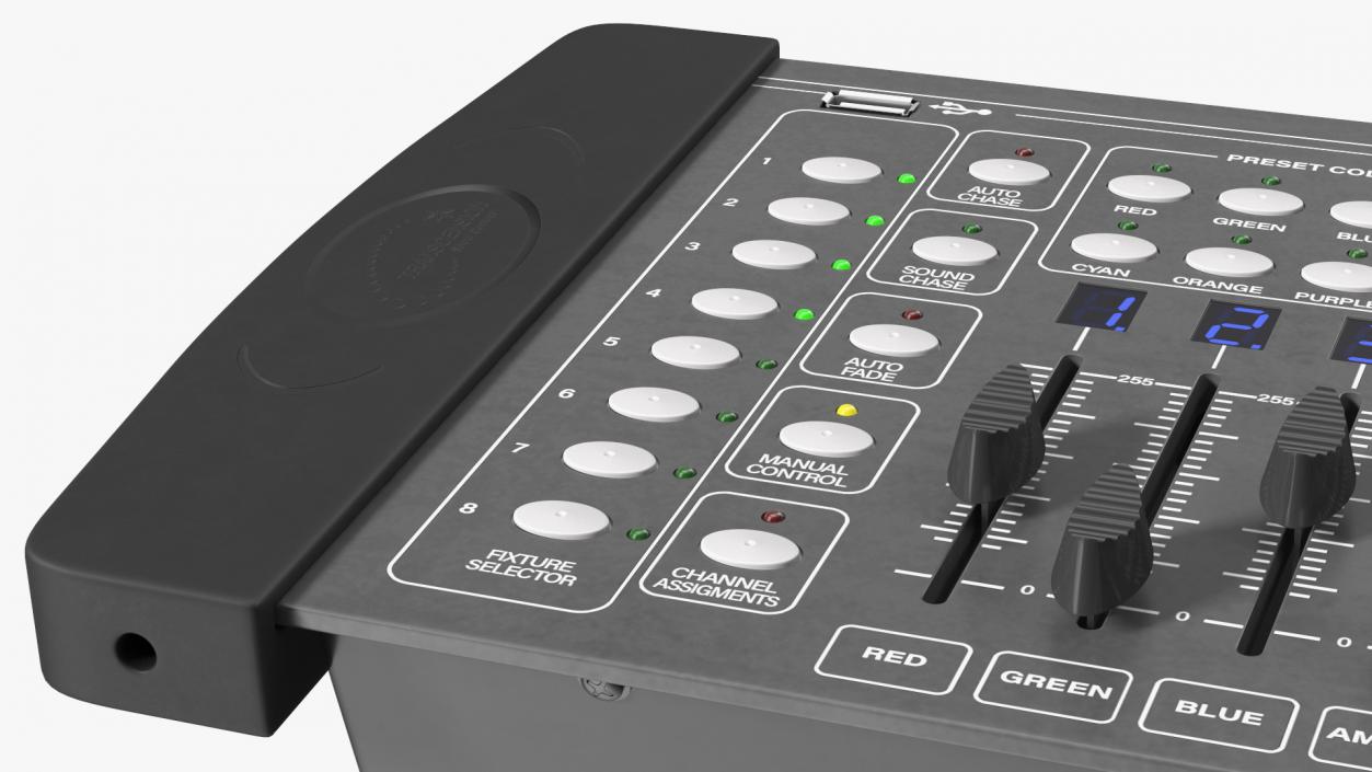 3D DMX Lighting Controller ON