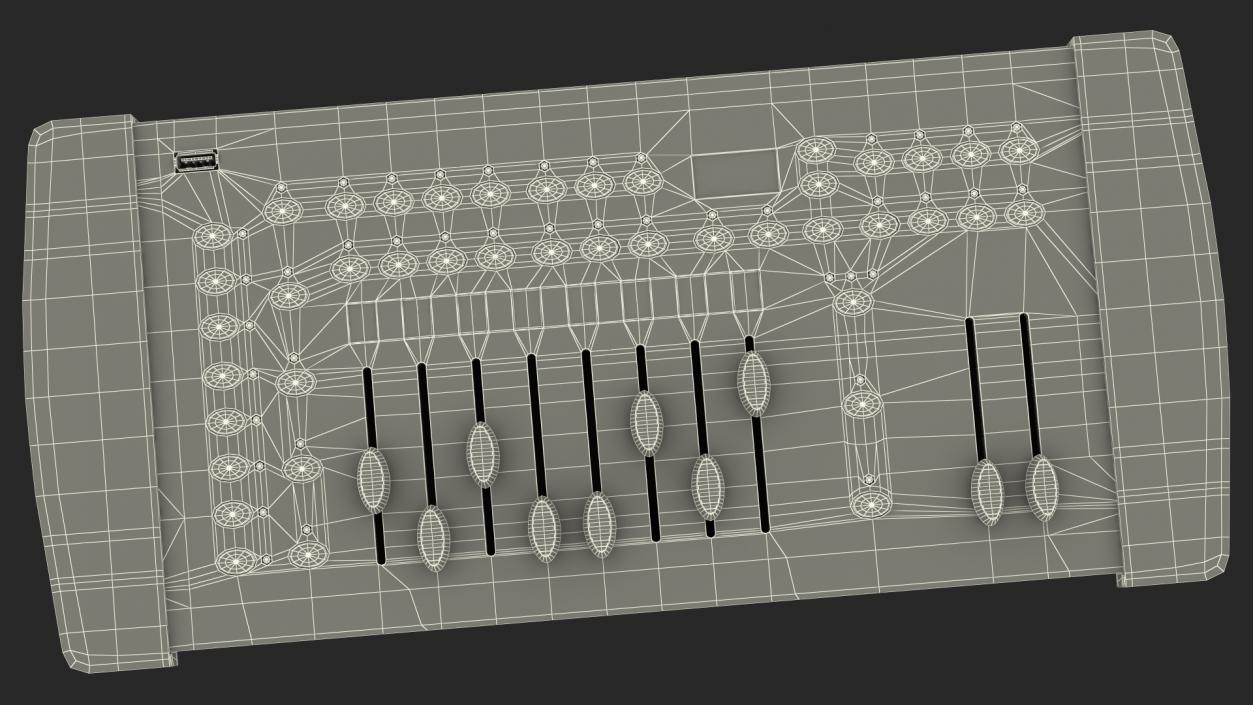 3D DMX Lighting Controller ON