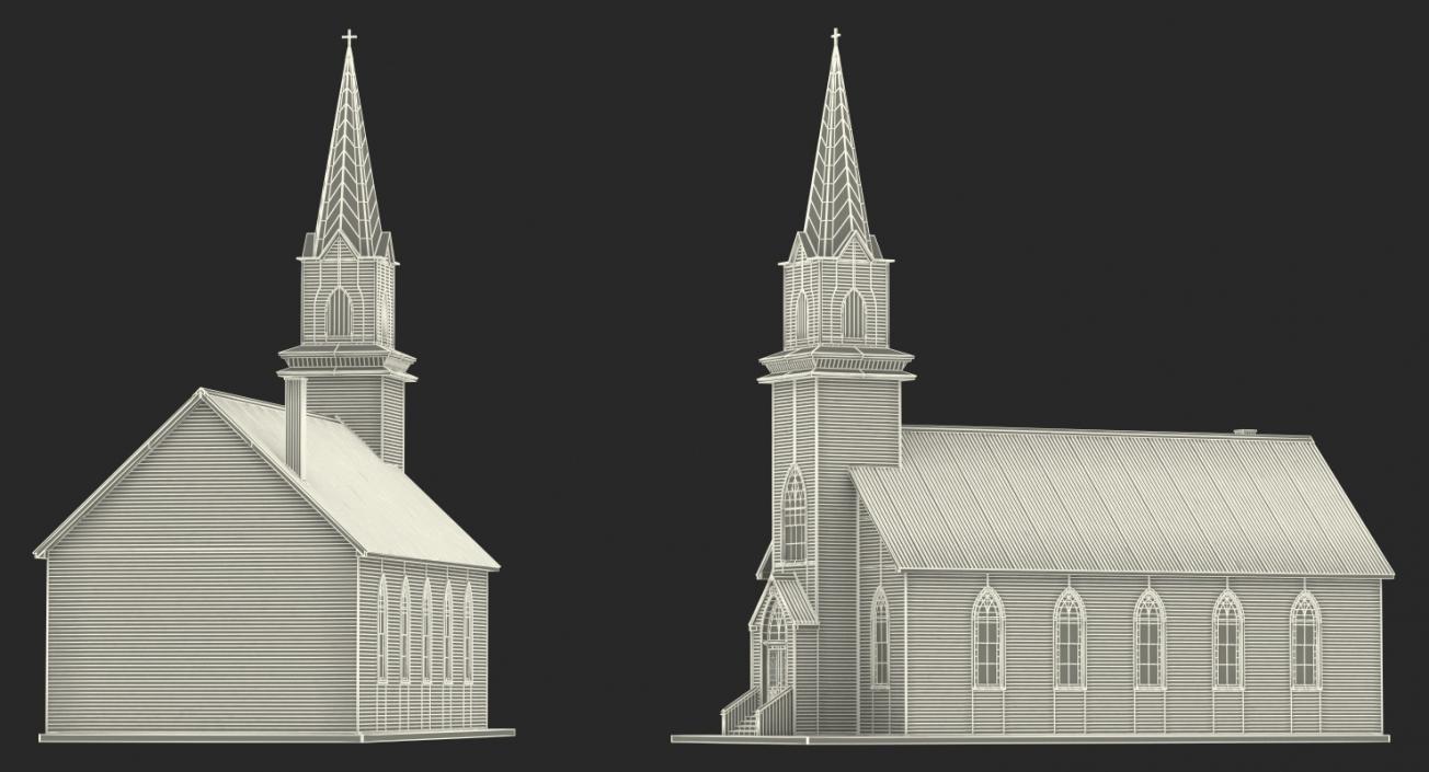 Churches Collection 3D model