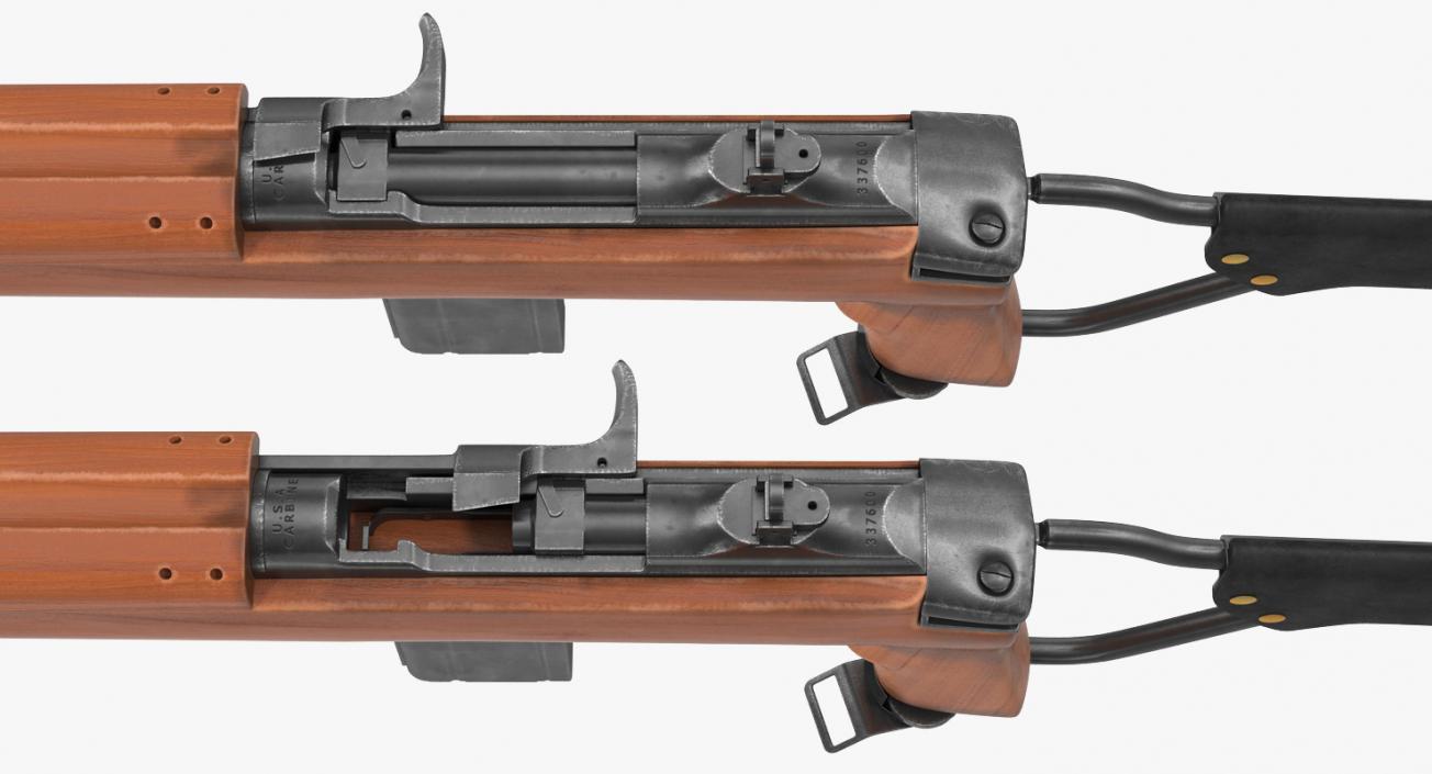 3D Carbine M1A1 Folding Stock