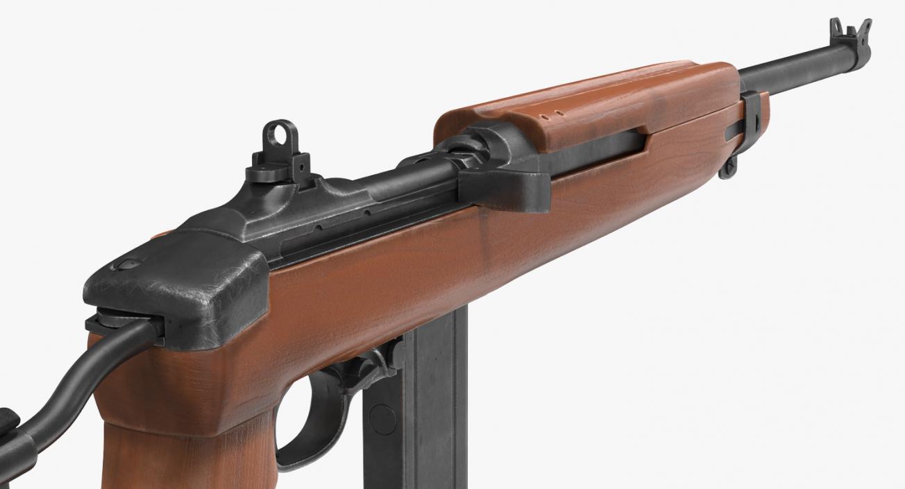 3D Carbine M1A1 Folding Stock