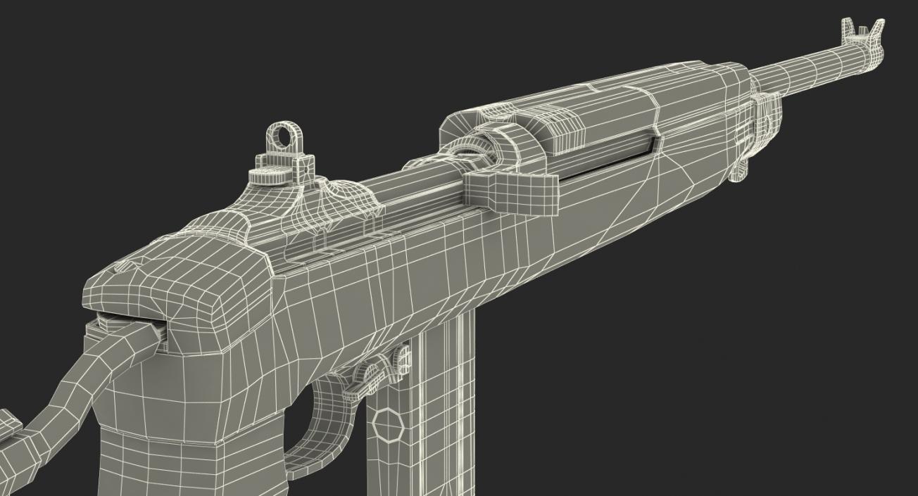 3D Carbine M1A1 Folding Stock