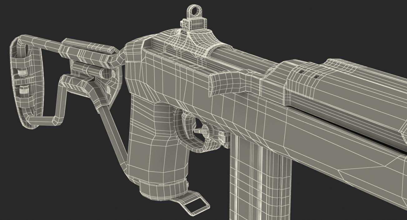 3D Carbine M1A1 Folding Stock