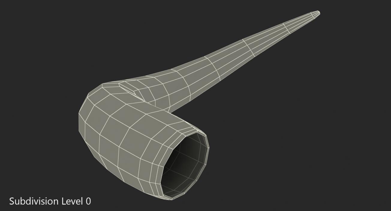 3D model Bulls Horn