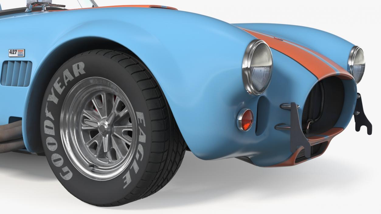 Shelby Cobra 1965 Racing 3D model