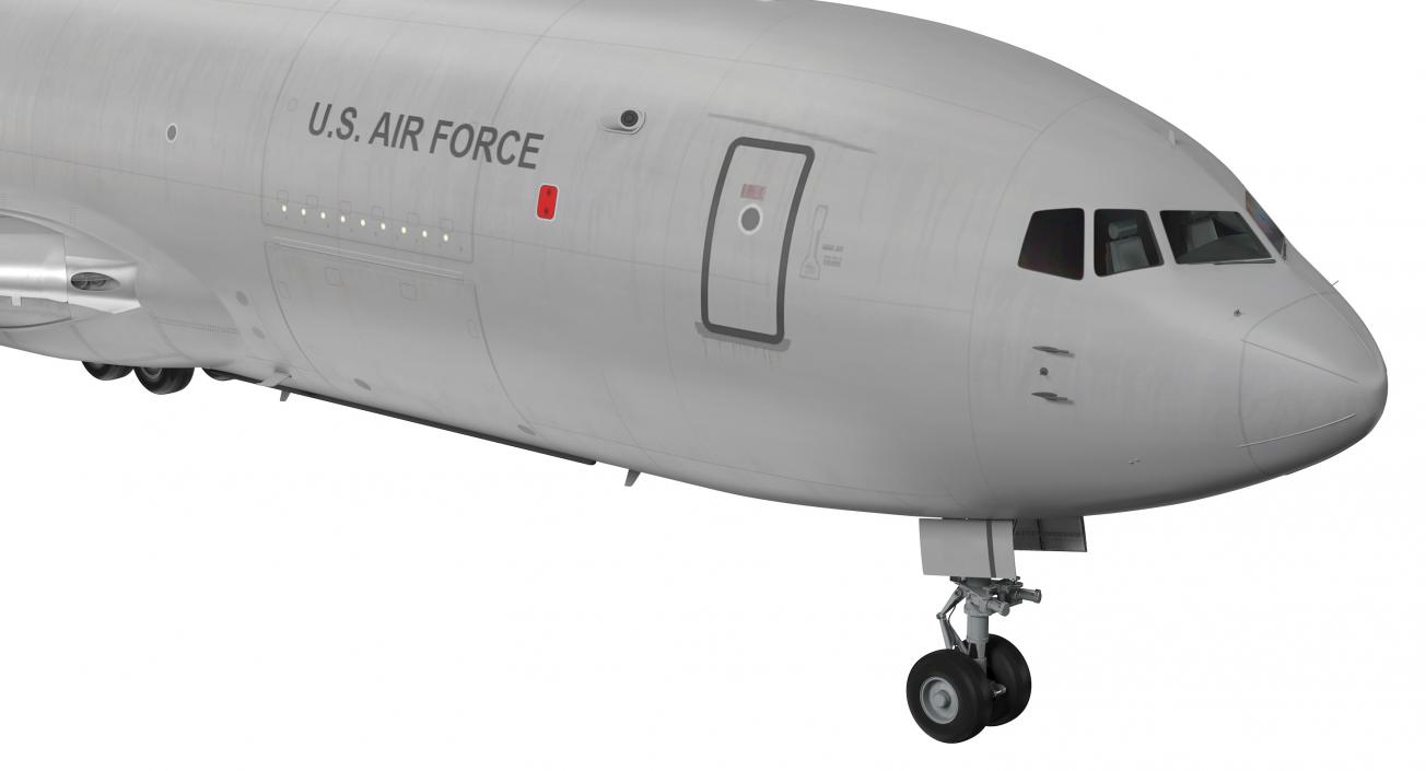 Boeing KC46 Pegasus Military Refueling Aircraft Rigged 3D model