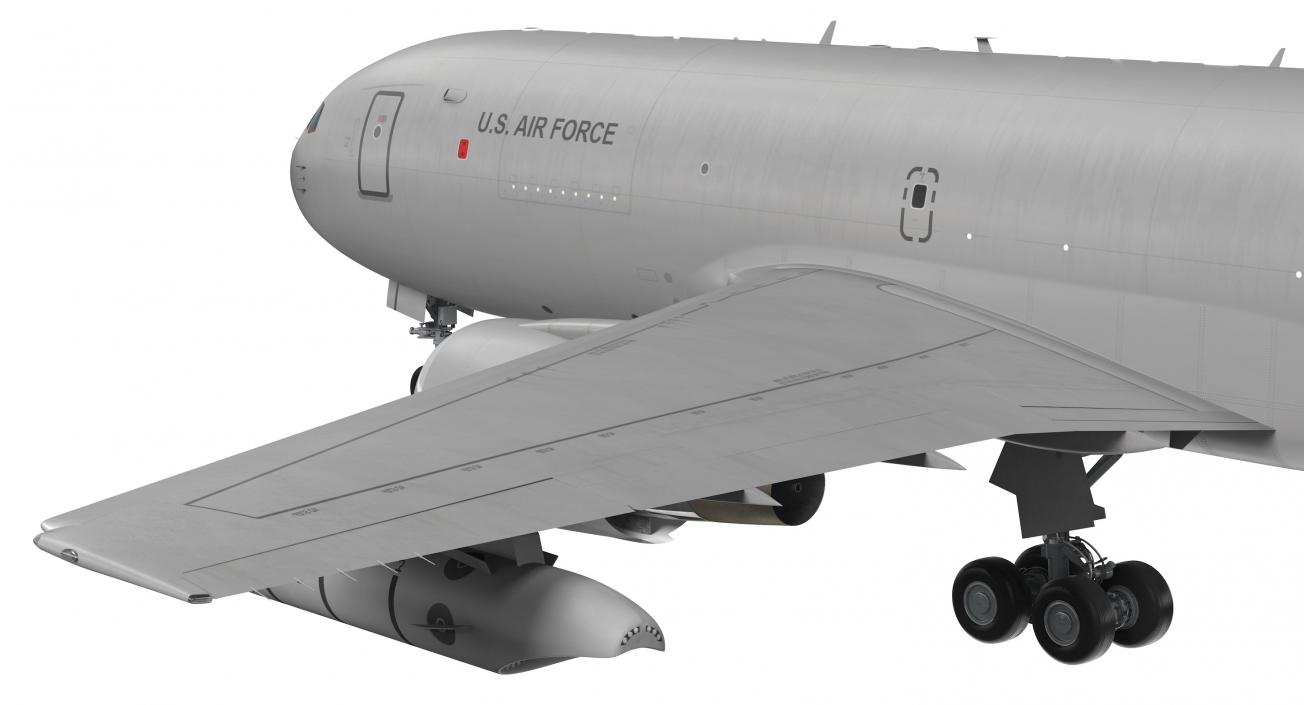 Boeing KC46 Pegasus Military Refueling Aircraft Rigged 3D model