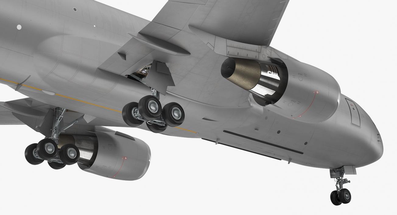 Boeing KC46 Pegasus Military Refueling Aircraft Rigged 3D model