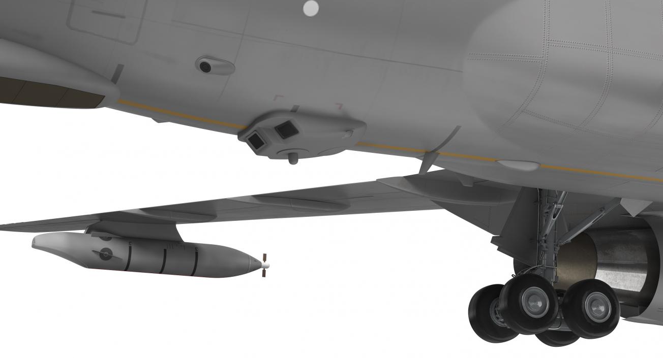 Boeing KC46 Pegasus Military Refueling Aircraft Rigged 3D model