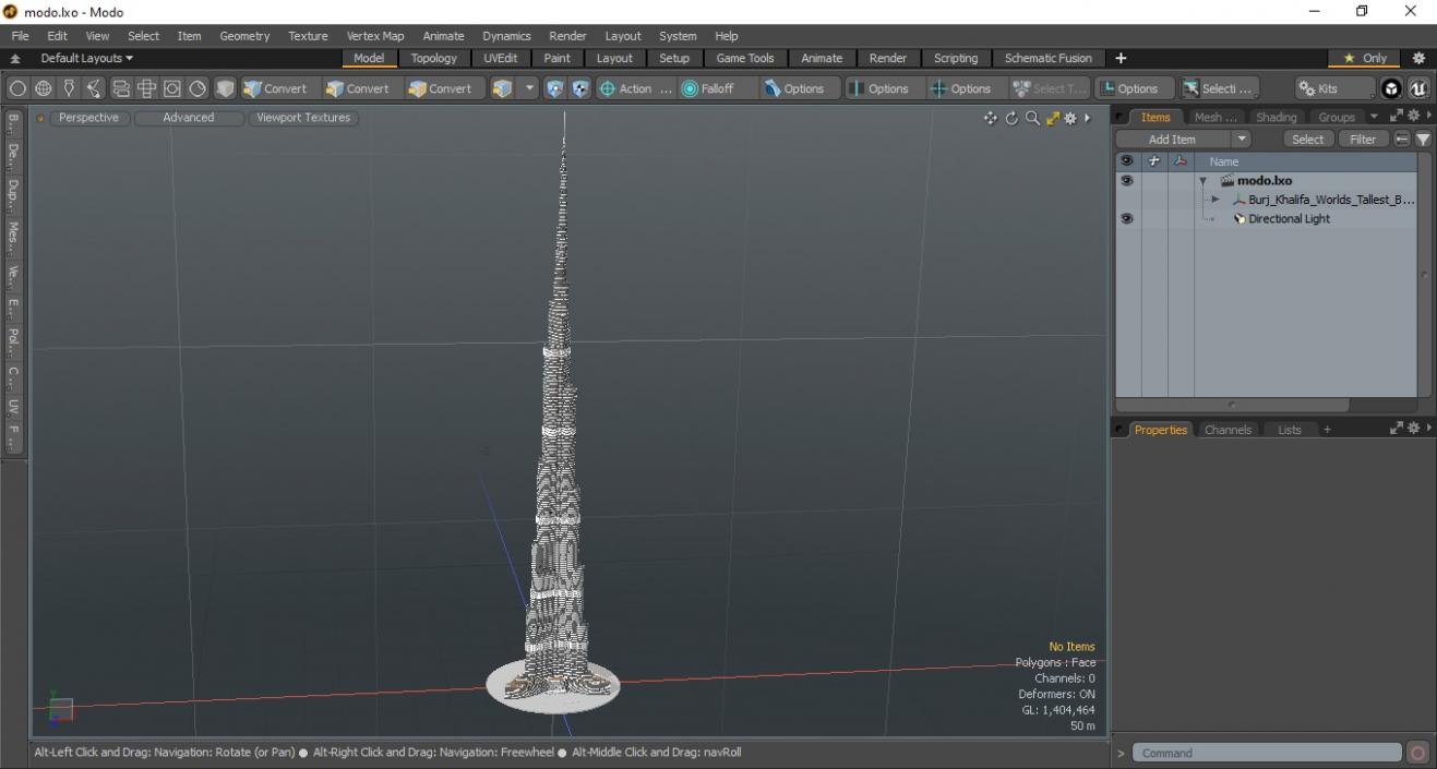 3D Burj Khalifa Worlds Tallest Building