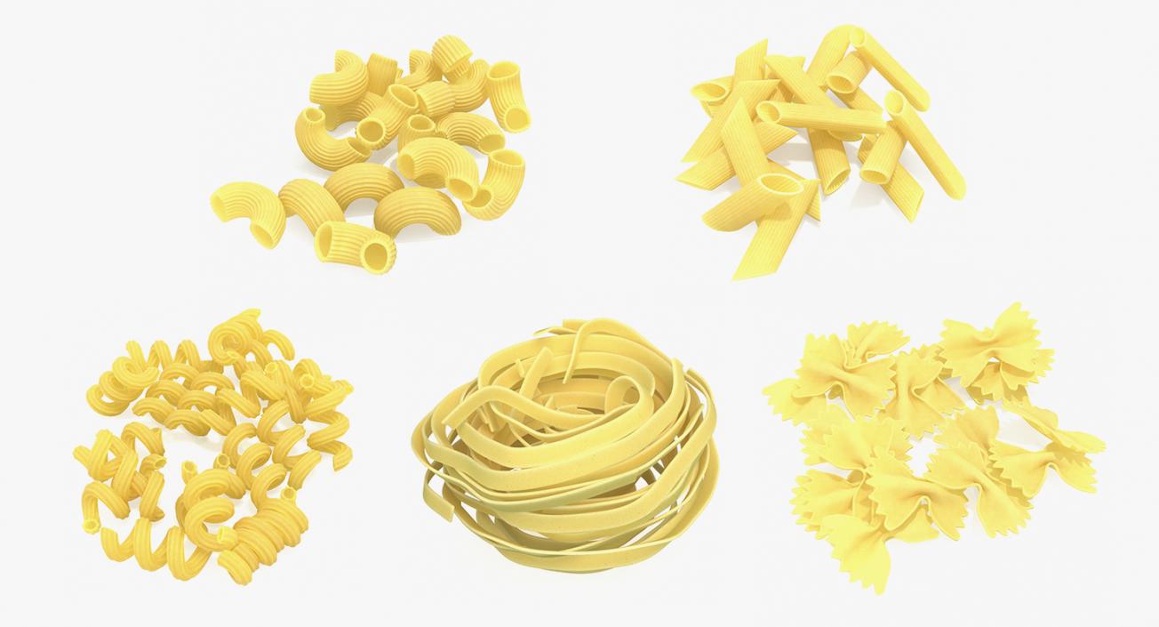 3D Italian Pasta Collection 3