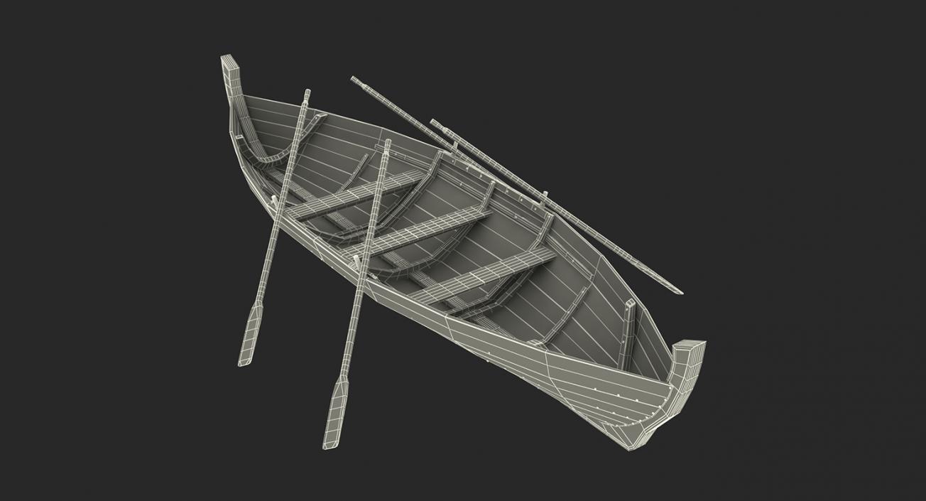 3D model Rowing Boats Collection 3