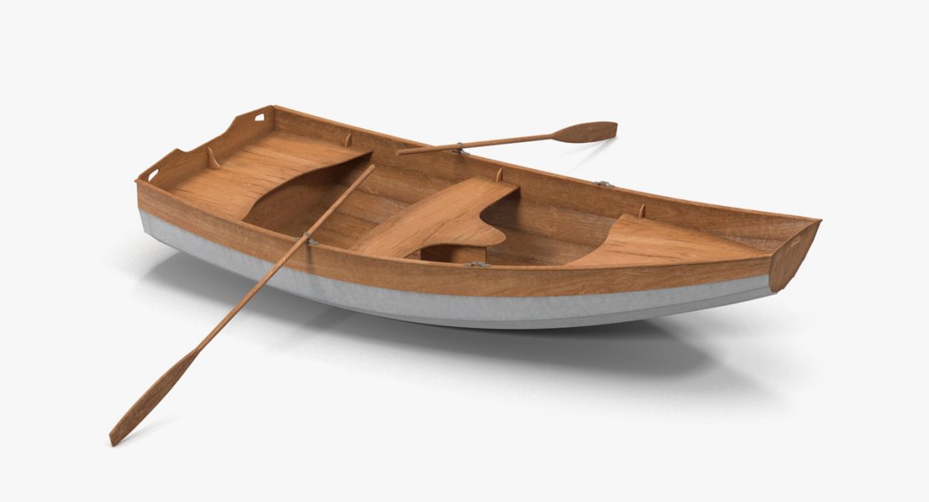 3D model Rowing Boats Collection 3