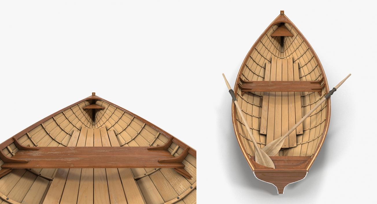 3D model Rowing Boats Collection 3