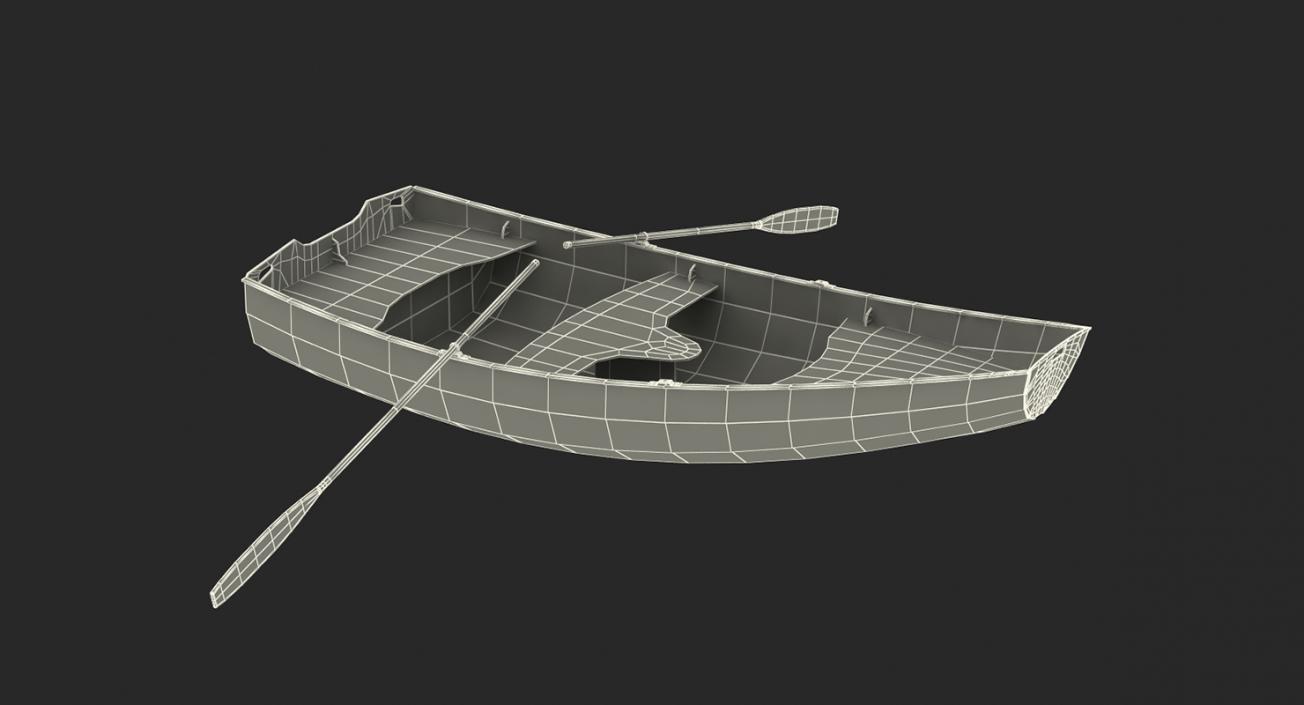 3D model Rowing Boats Collection 3