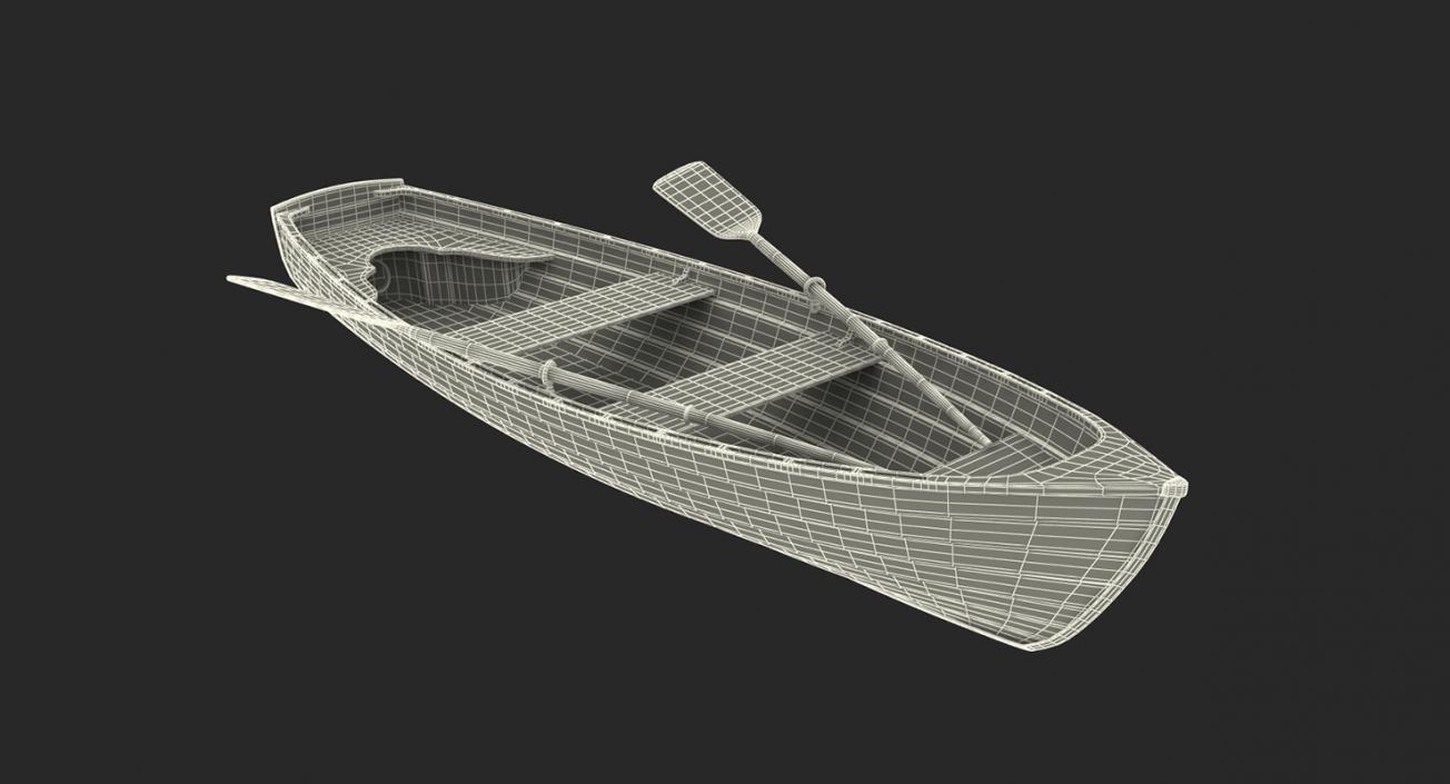 3D model Rowing Boats Collection 3