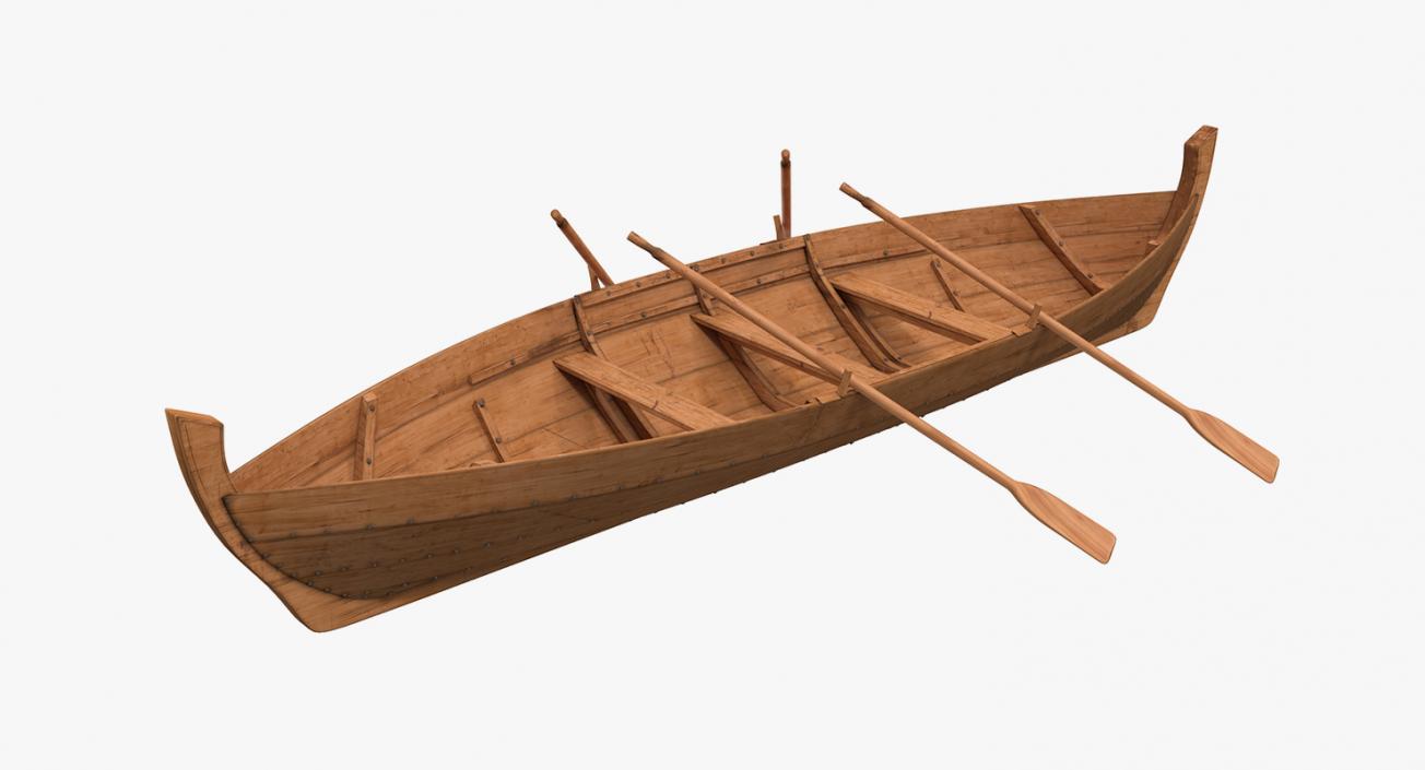 3D model Rowing Boats Collection 3