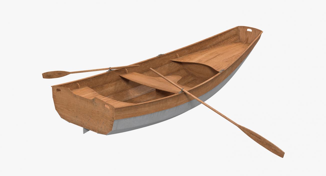 3D model Rowing Boats Collection 3