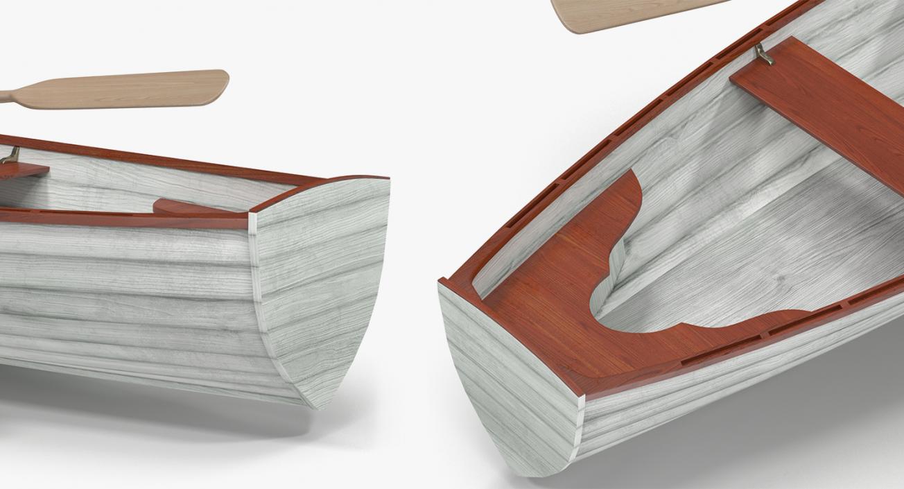 3D model Rowing Boats Collection 3