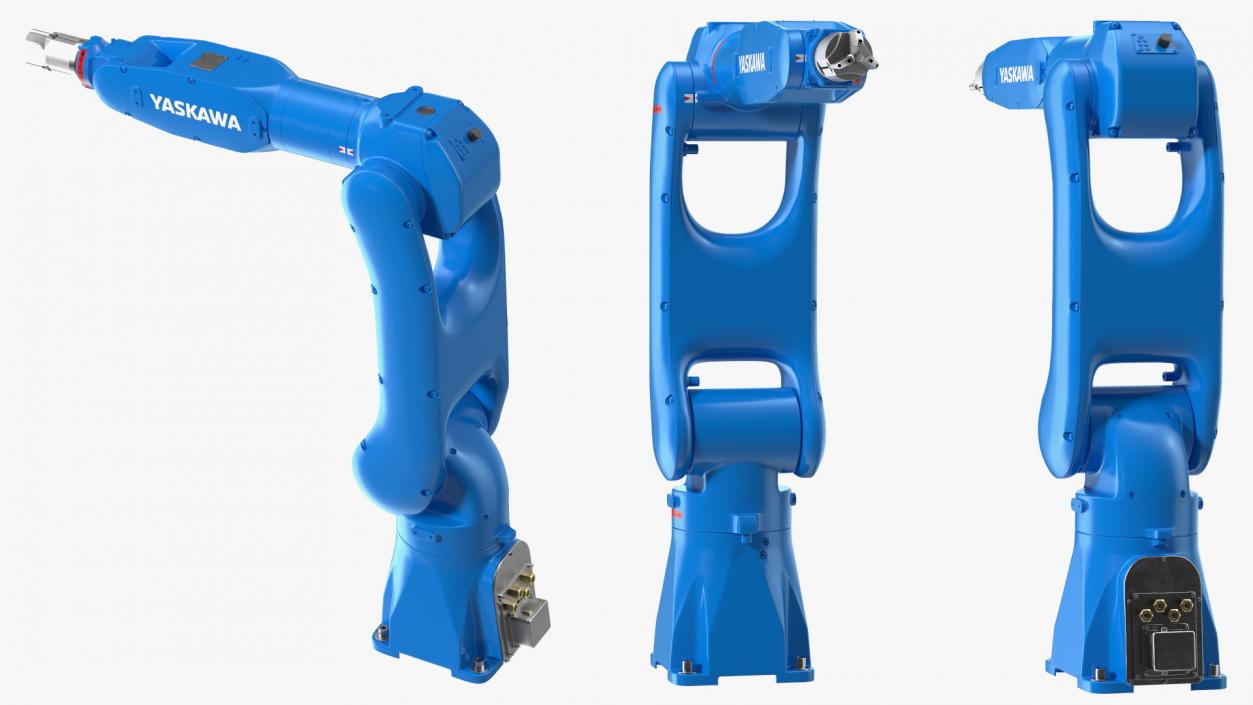 Yaskawa Motoman GP7 Robot Rigged 3D