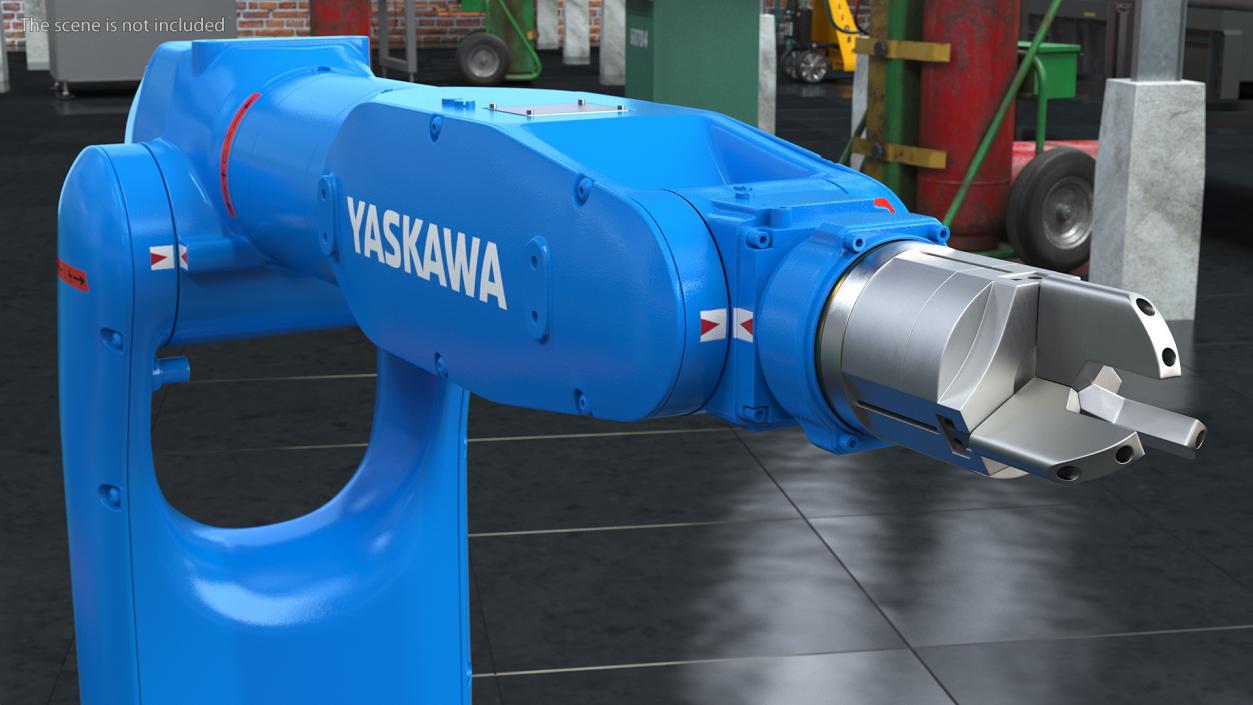 Yaskawa Motoman GP7 Robot Rigged 3D