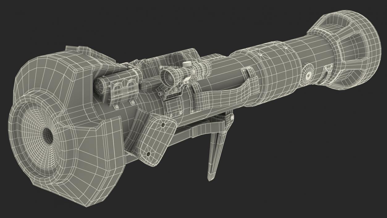 NLAW Rocket Launcher New 3D model