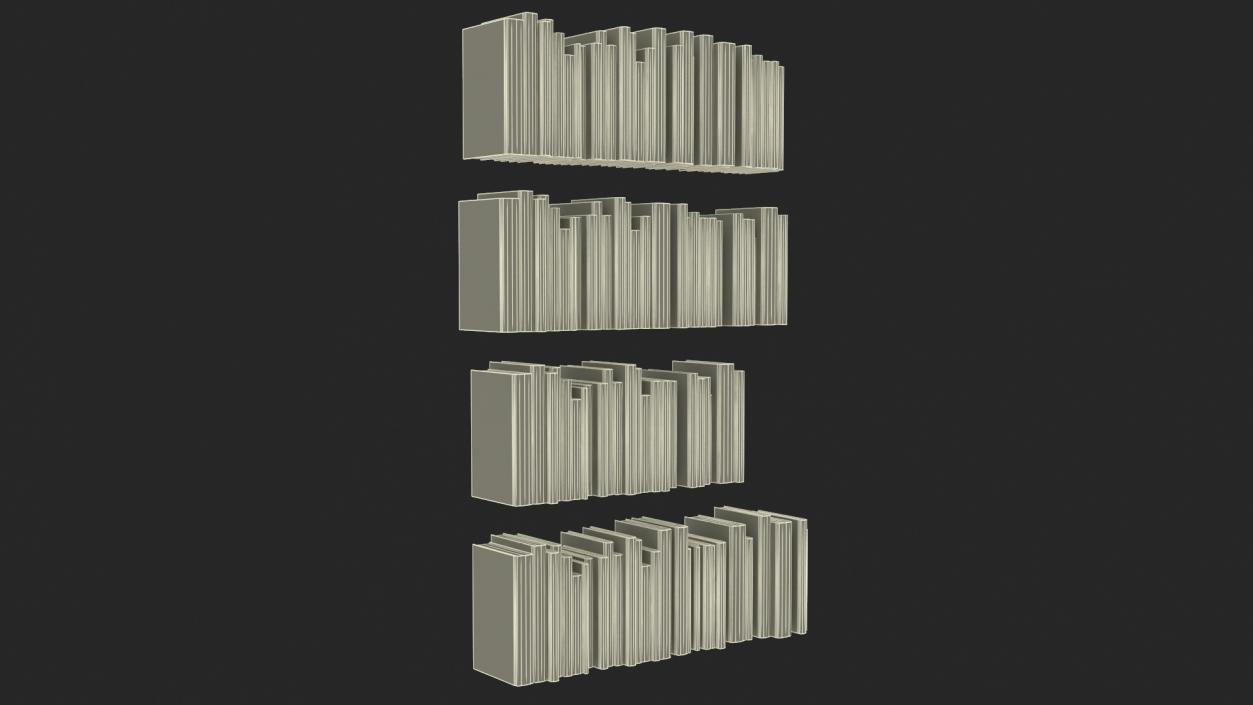 3D model Books for Shelf