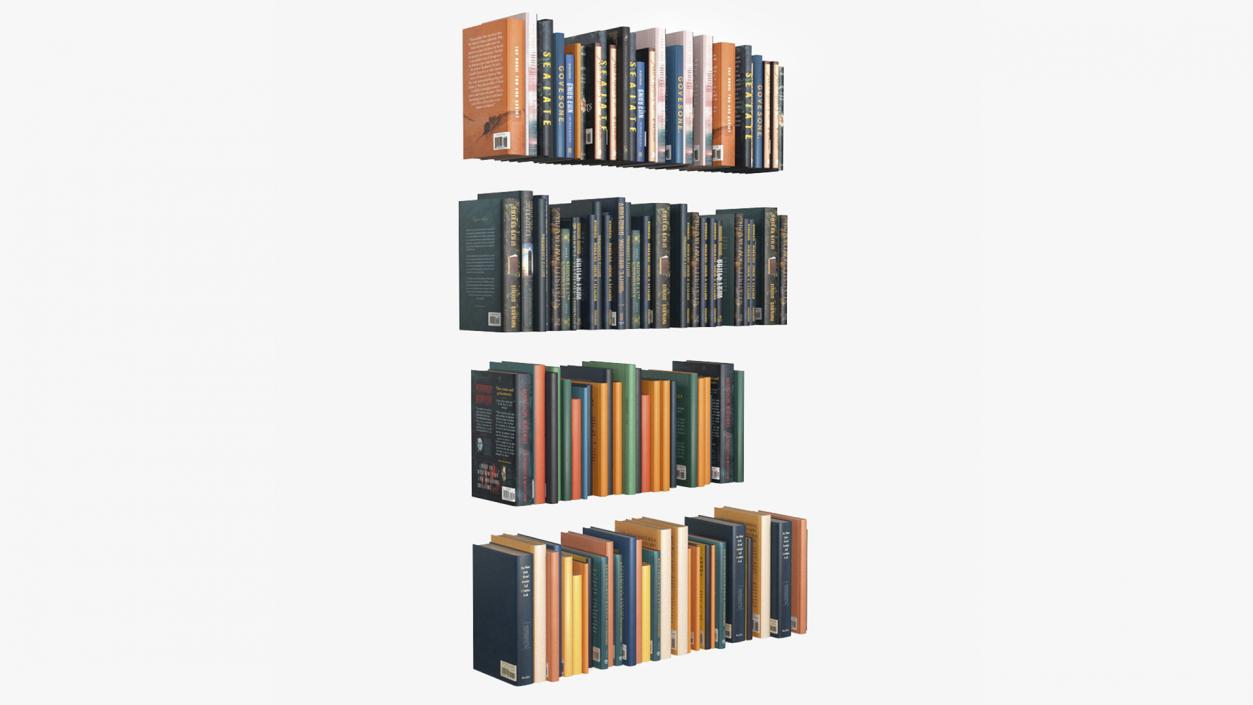 3D model Books for Shelf