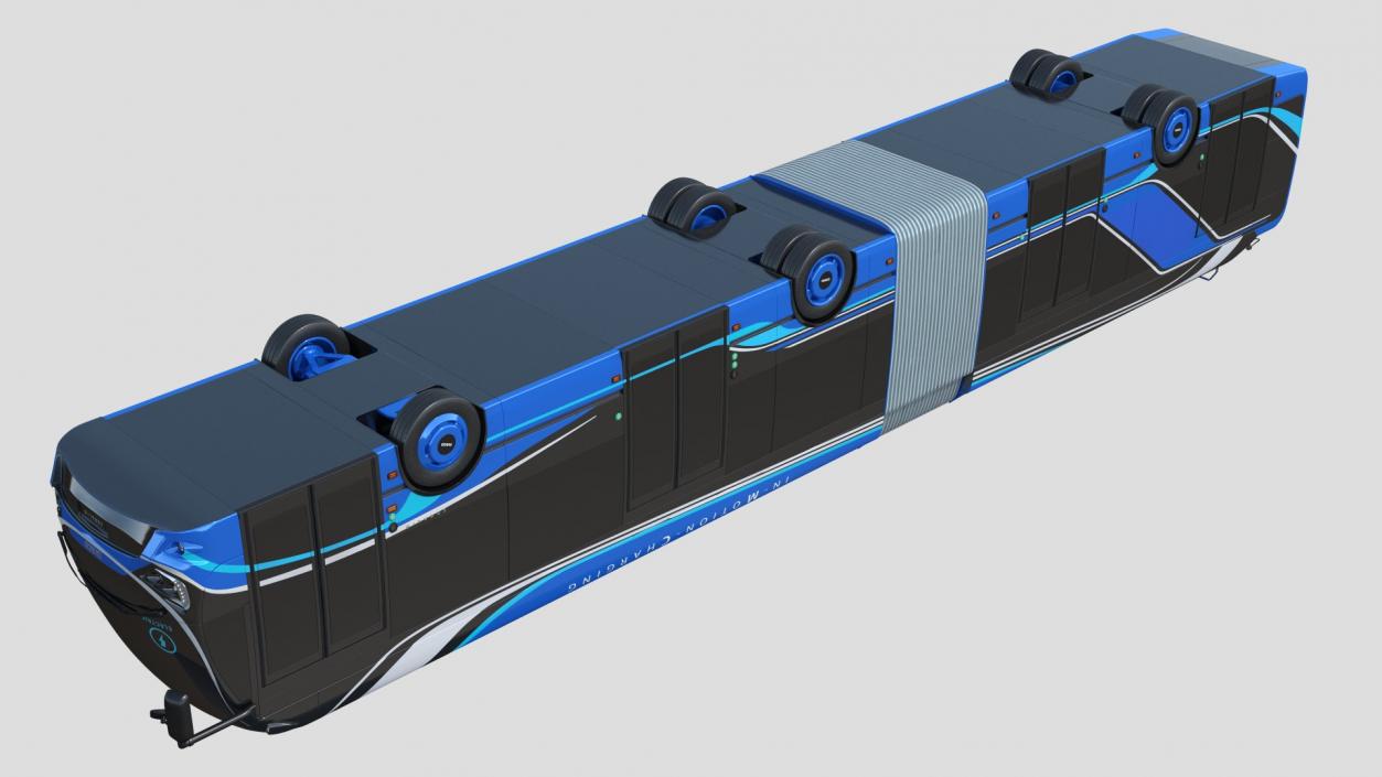 3D model Iveco Crealis Trolleybus Simple Interior