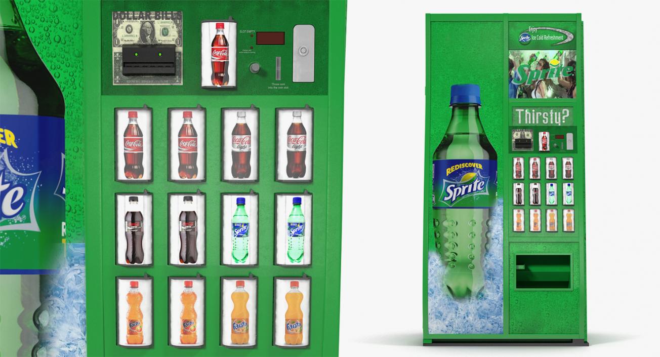 Vending Machines Collection 2 3D model