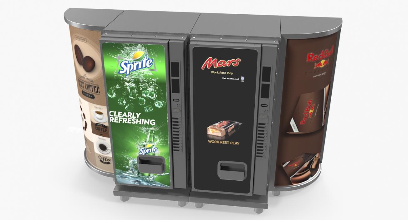 Vending Machines Collection 2 3D model