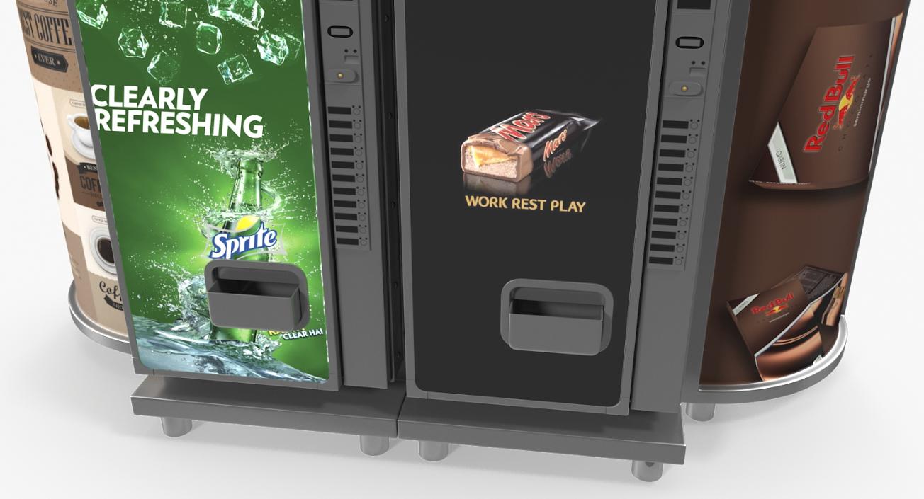 Vending Machines Collection 2 3D model